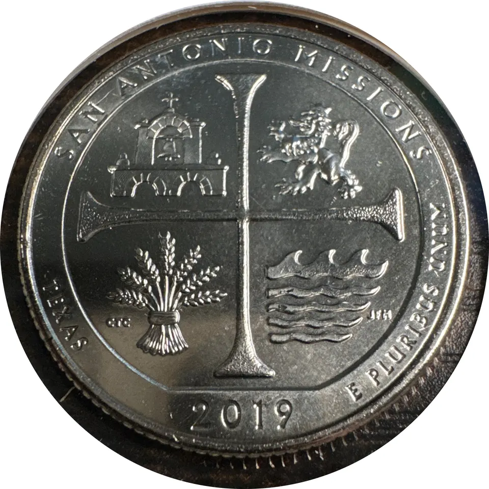 2019-P Washington Quarter Ungraded — back