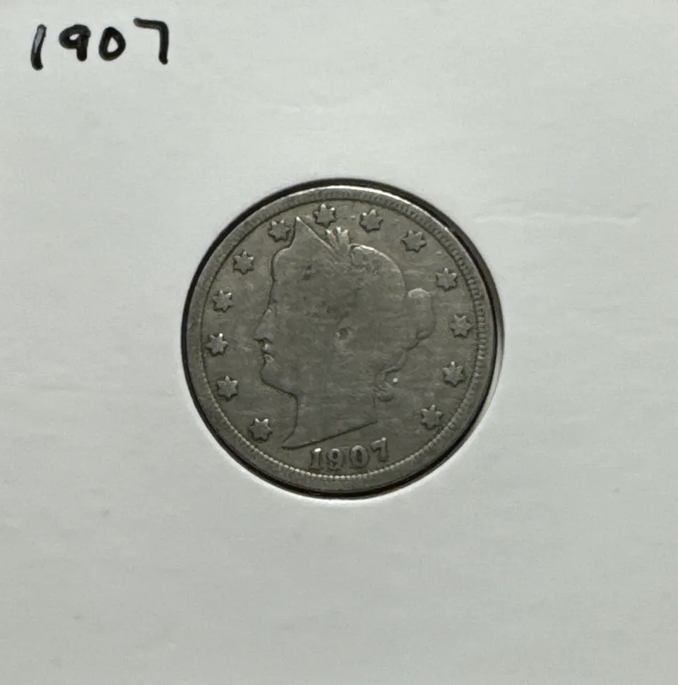 1907-P Liberty V Nickel Ungraded — front
