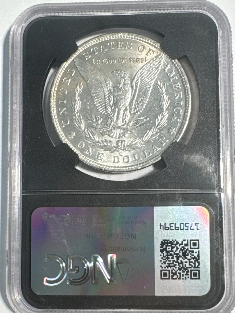 1881-O Morgan Dollar BU — back