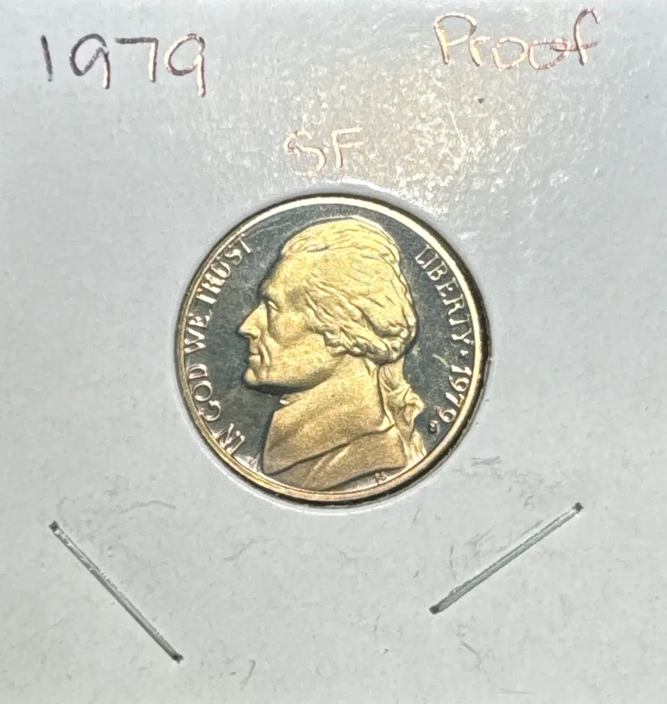 1979-S Jefferson Nickel Ungraded — front