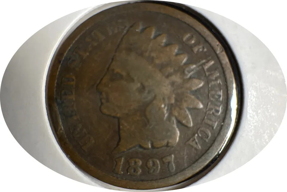 1897-P Indian Head Cent Ungraded — front