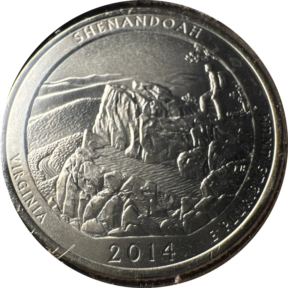 2014-P Washington Quarter Ungraded — back