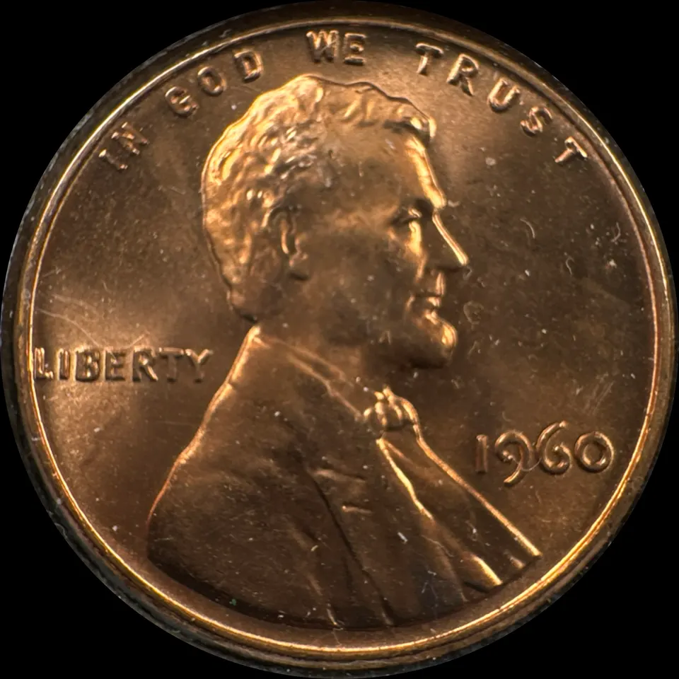 1960-P Lincoln Cent Ungraded — front