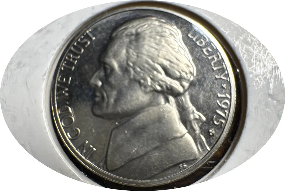 1975-S Jefferson Nickel Ungraded — front
