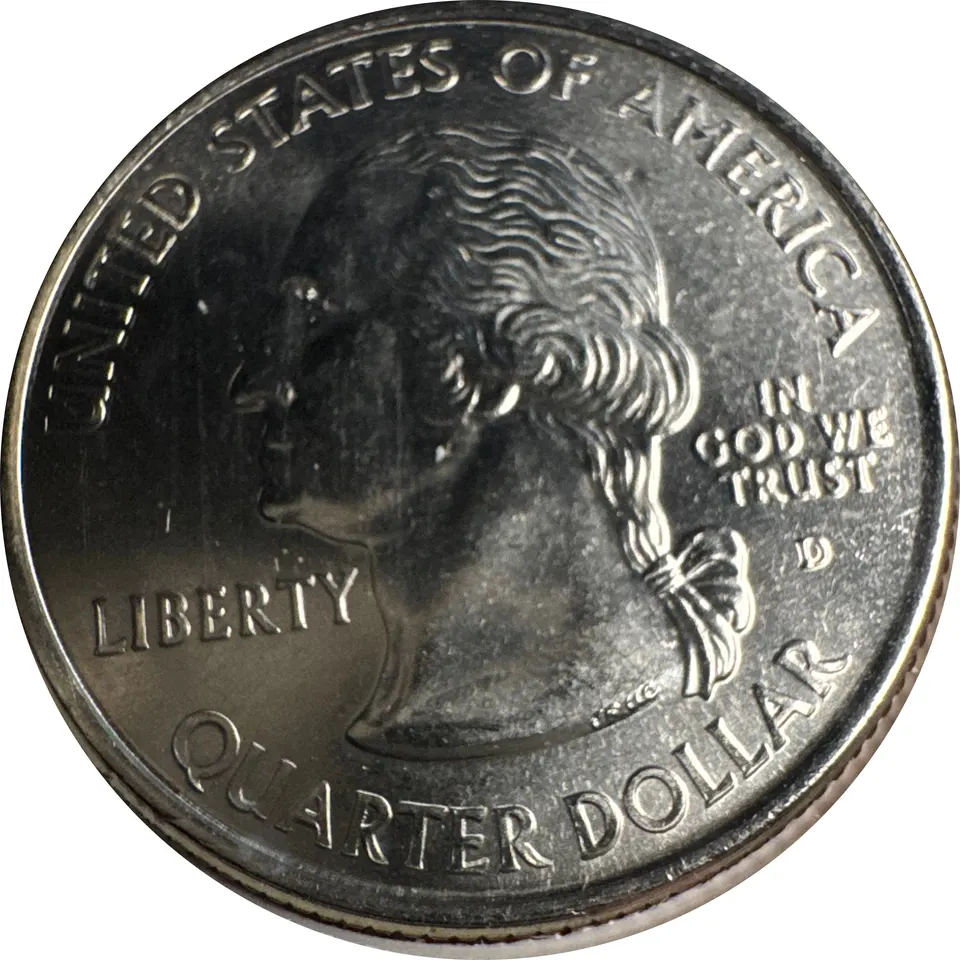 2000-D Washington Quarter Ungraded — front