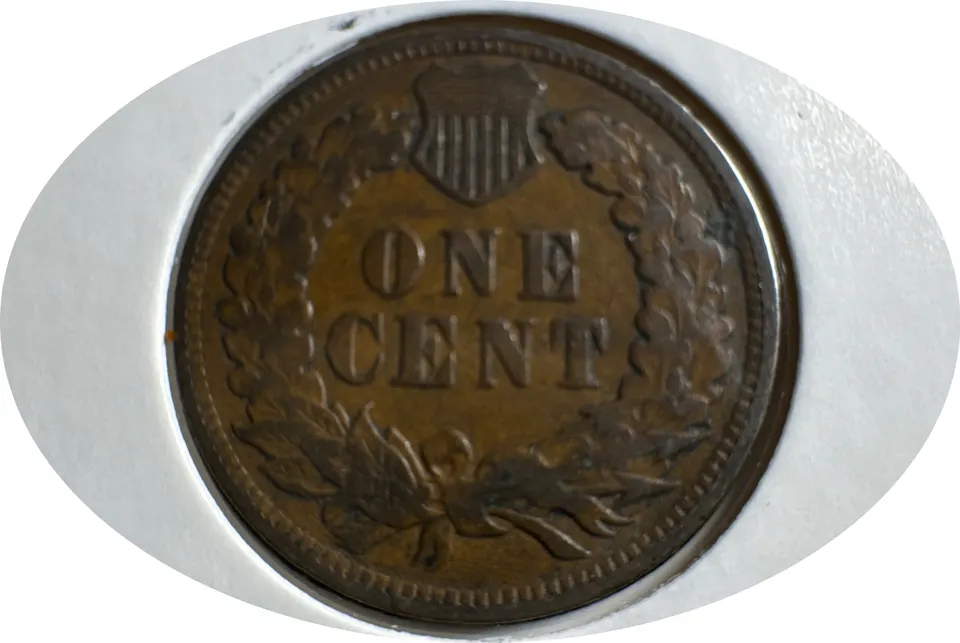 1907-P Indian Head Cent Ungraded — back