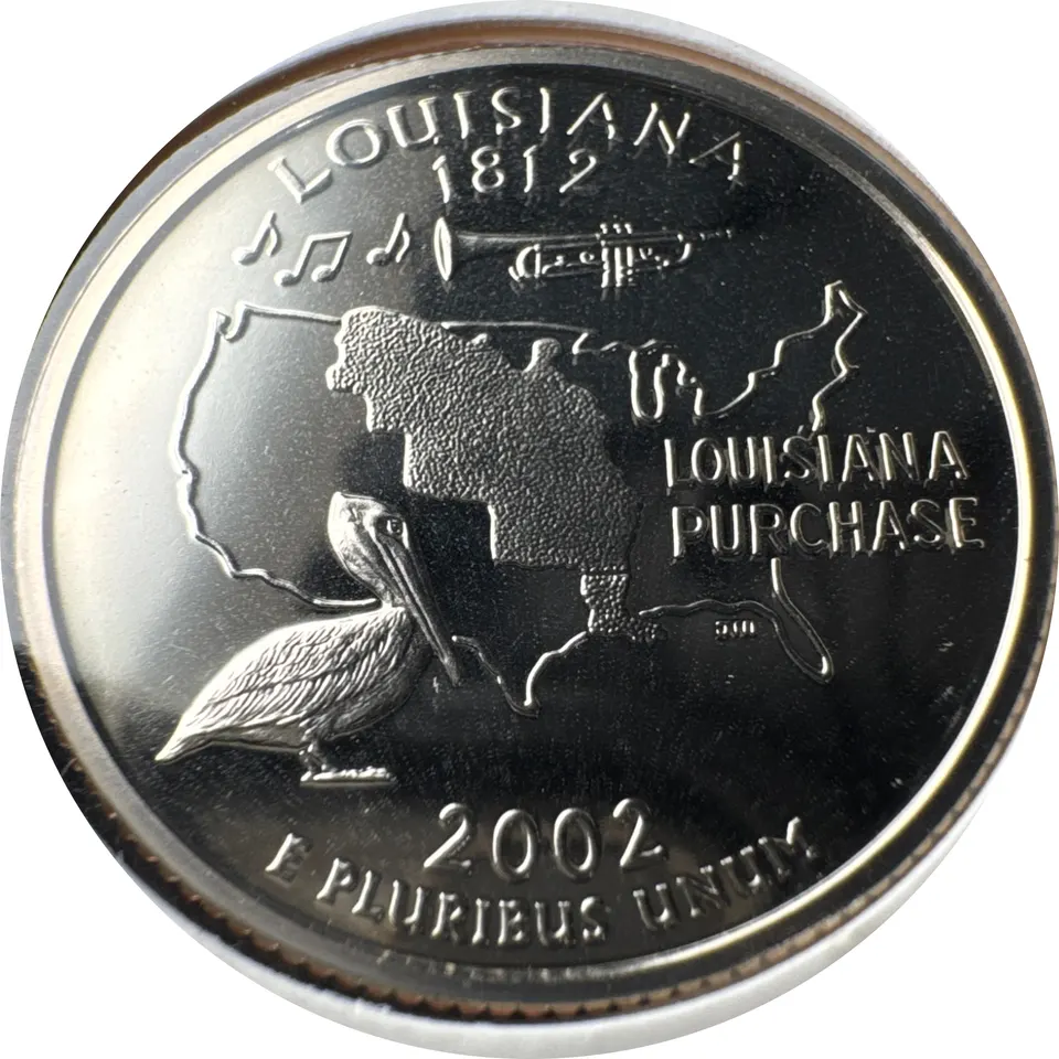 2002-S Washington Quarter Ungraded — back