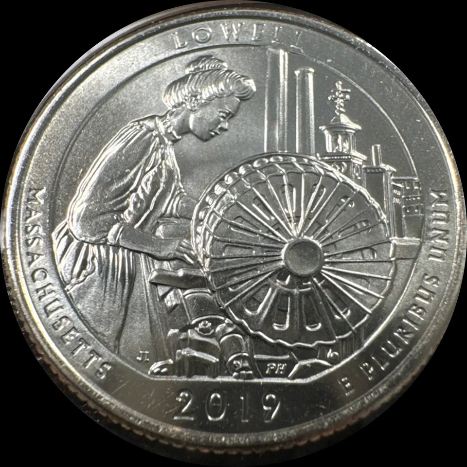 2019-P Washington Quarter Ungraded — back