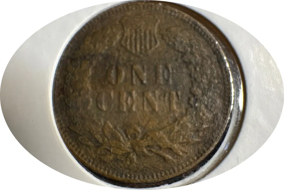 1904-P Indian Head Cent Ungraded — back