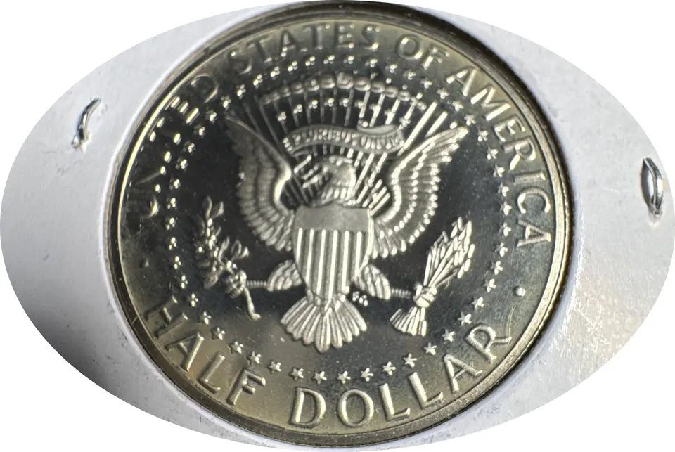 1989-S Kennedy Half Dollar Ungraded — back