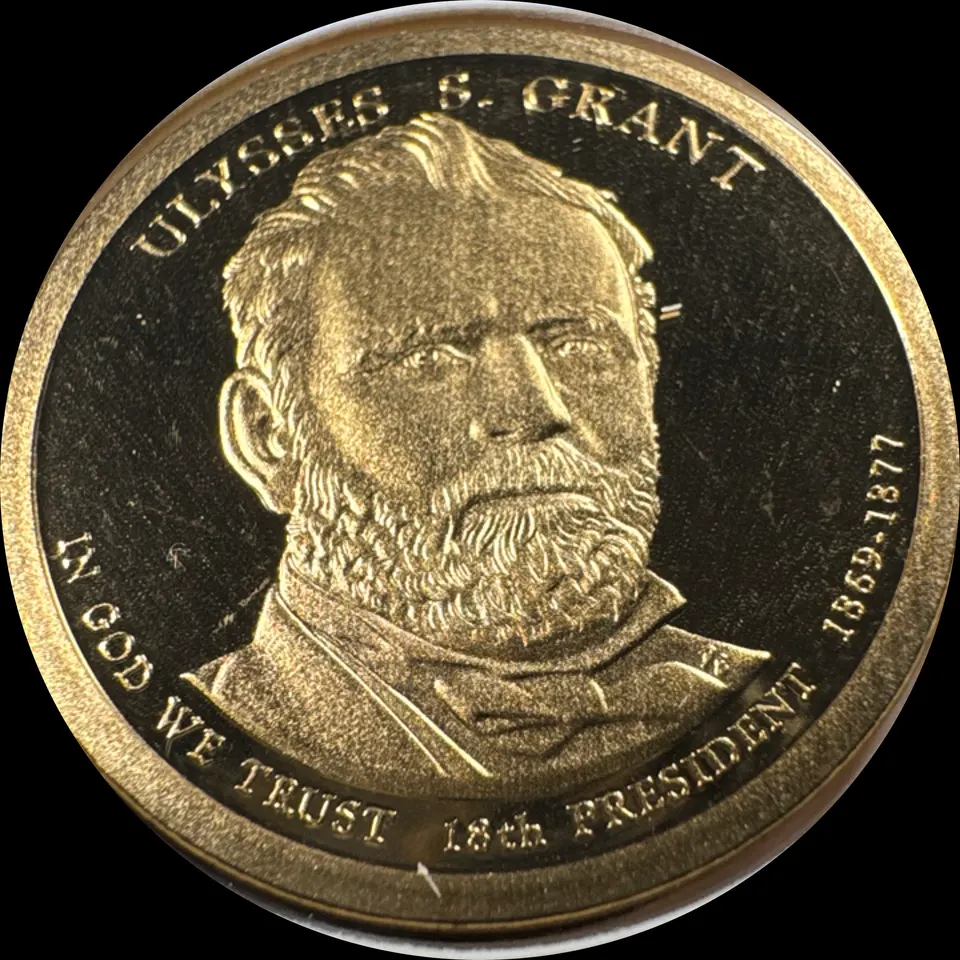 2011-S Presidential Dollar Ungraded — front
