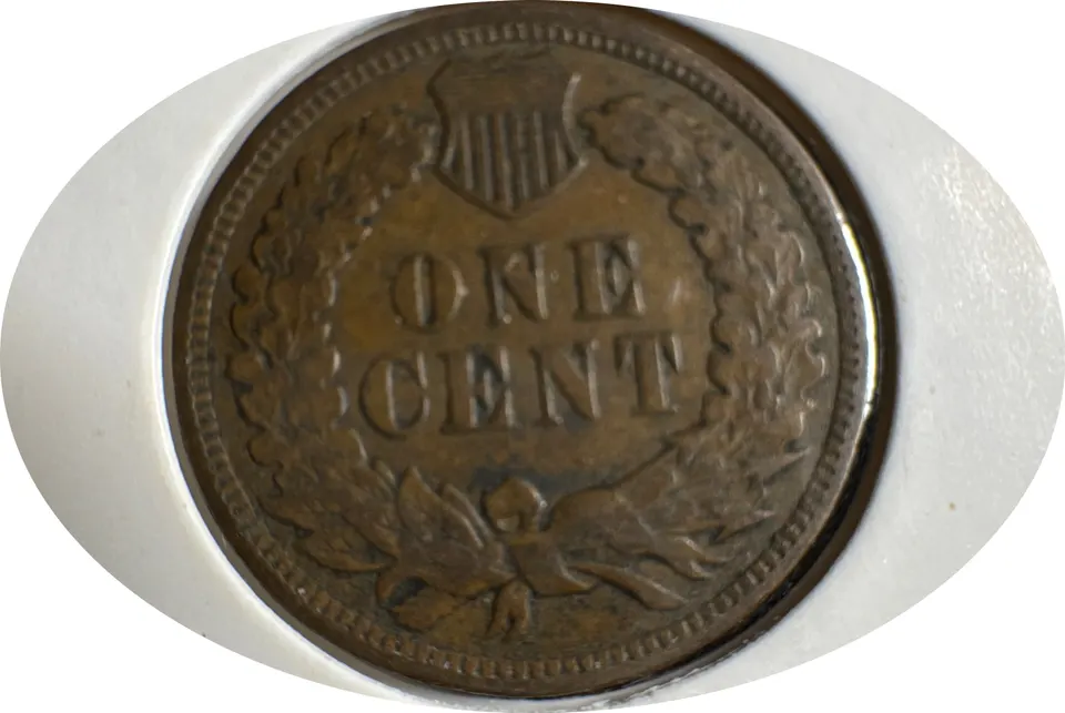 1907-P Indian Head Cent Ungraded — back