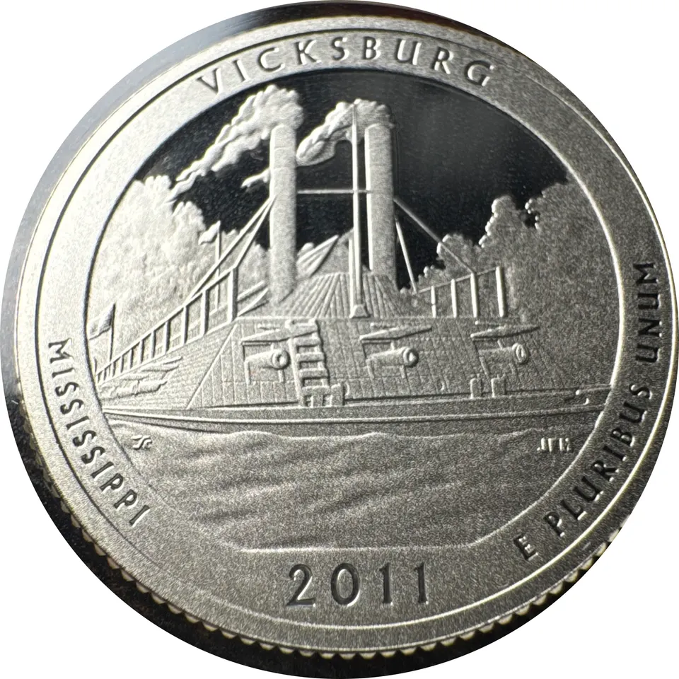 2011-S Washington Quarter Ungraded — back