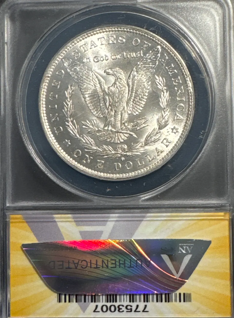 1884-O Morgan Dollar MS64 — back