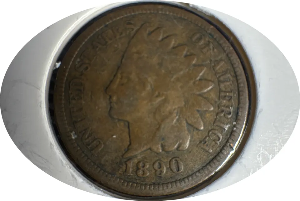 1890-P Indian Head Cent Ungraded — front