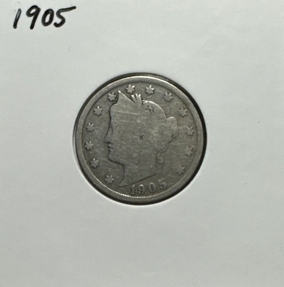 1905-P Liberty V Nickel Ungraded — front