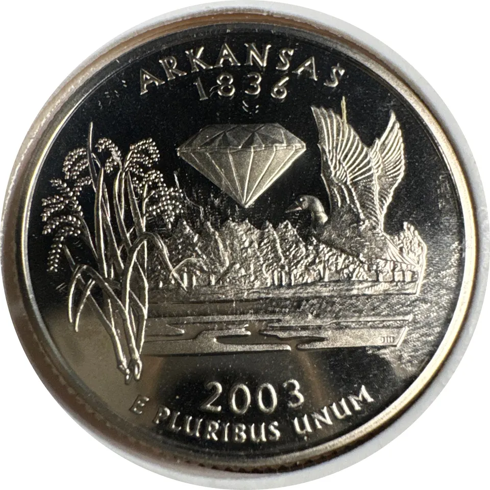2003-S Washington Quarter Ungraded — back