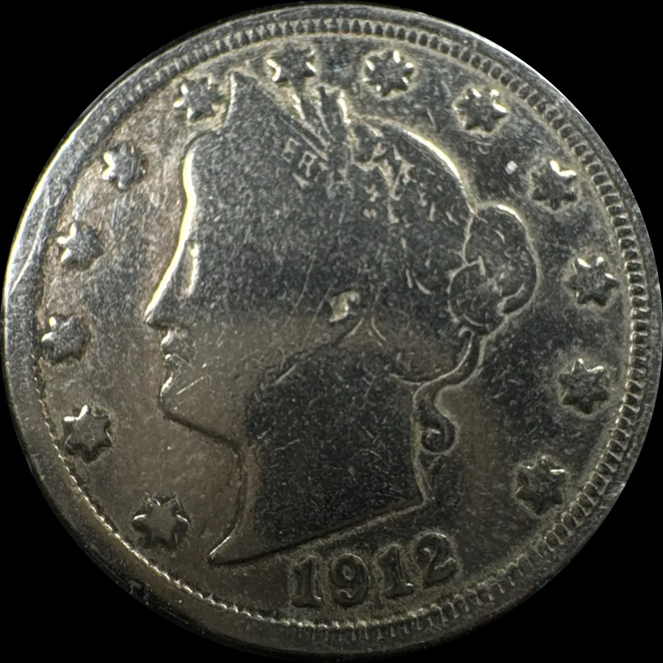 1912-P Liberty V Nickel Ungraded — front
