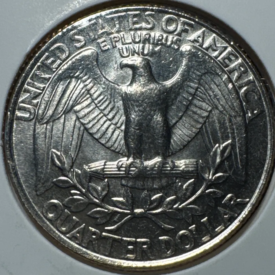 1989-P Washington Quarter Ungraded — back
