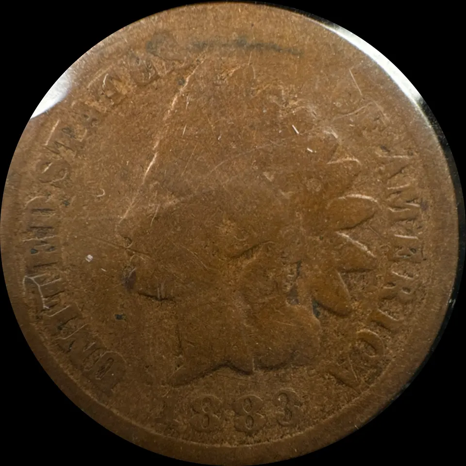 1883-P Indian Head Cent Ungraded — front