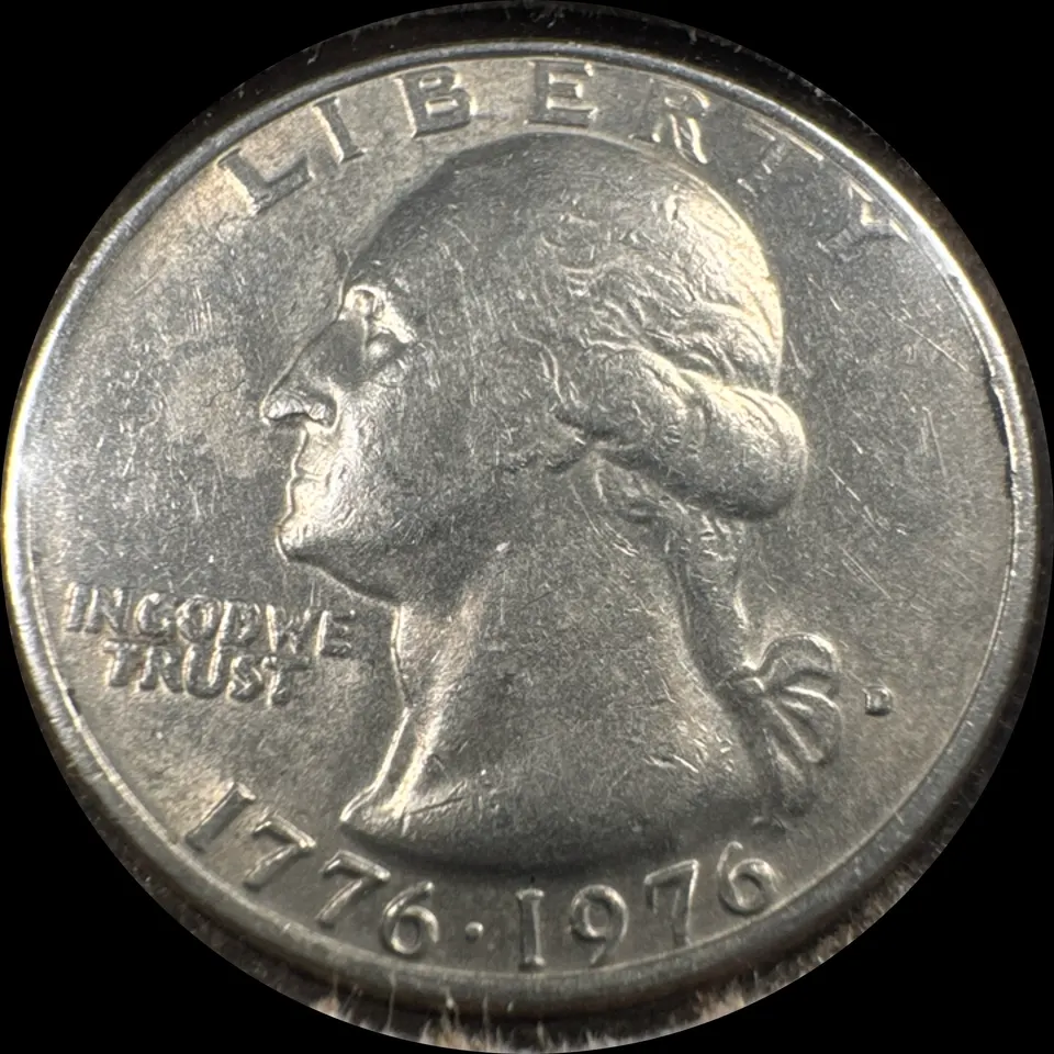 1976-D Washington Quarter Ungraded — front