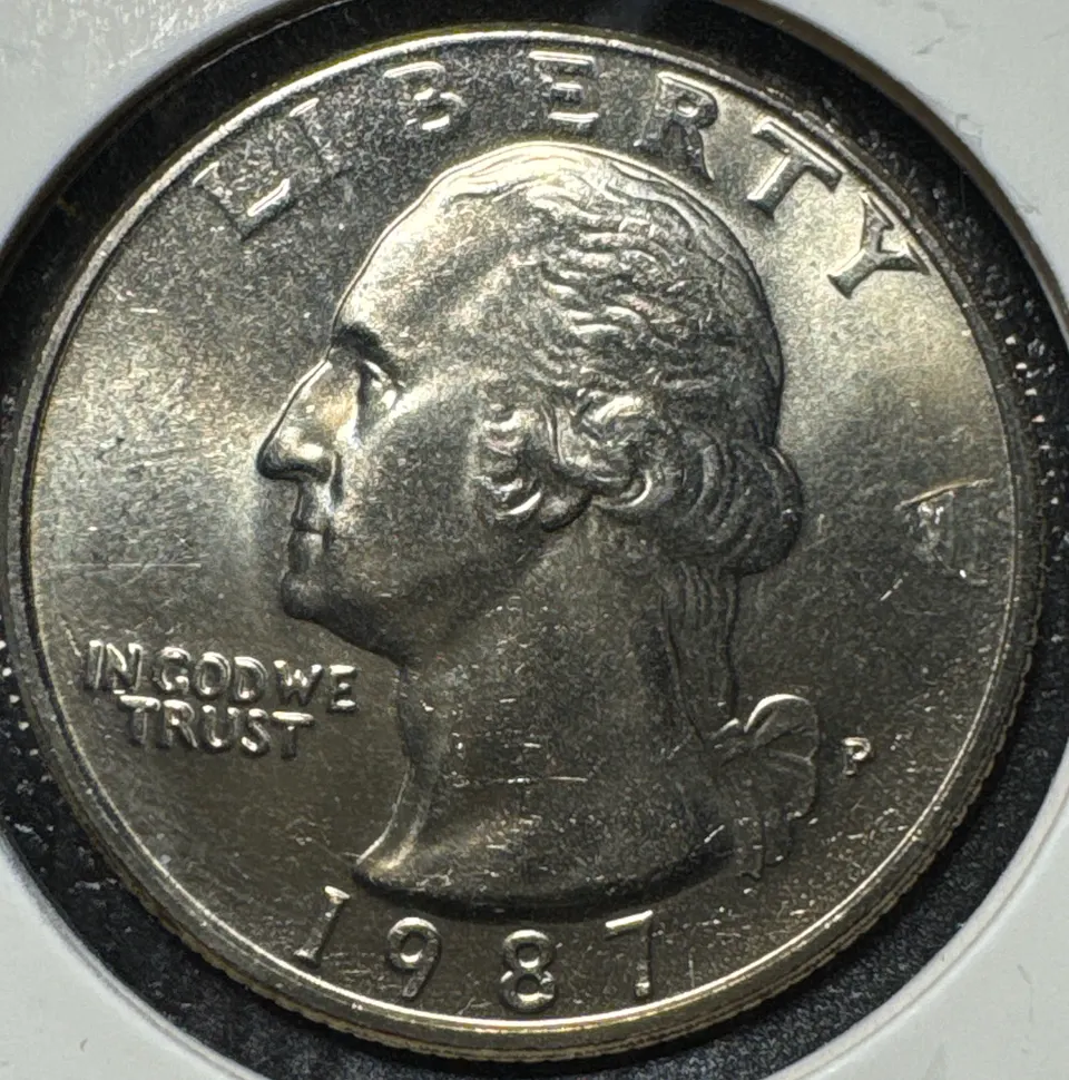 1987-P Washington Quarter Ungraded — front