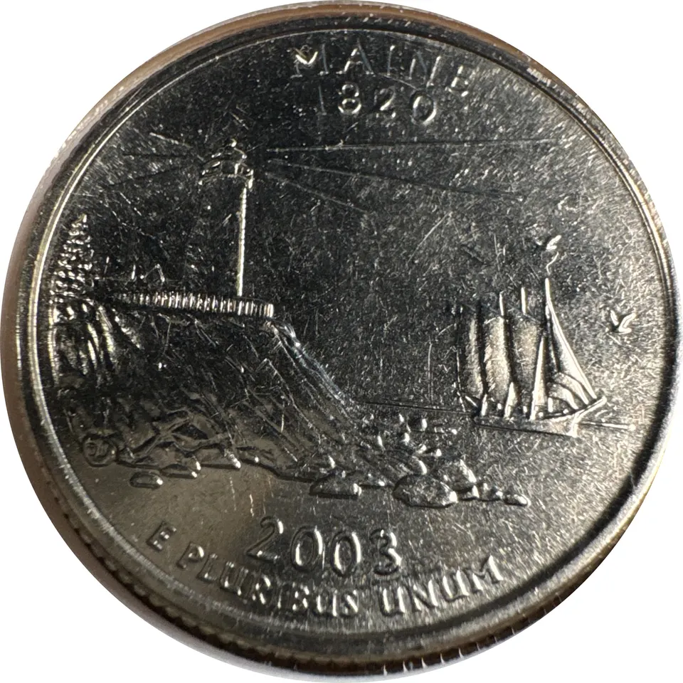 2003-P Washington Quarter Ungraded — back