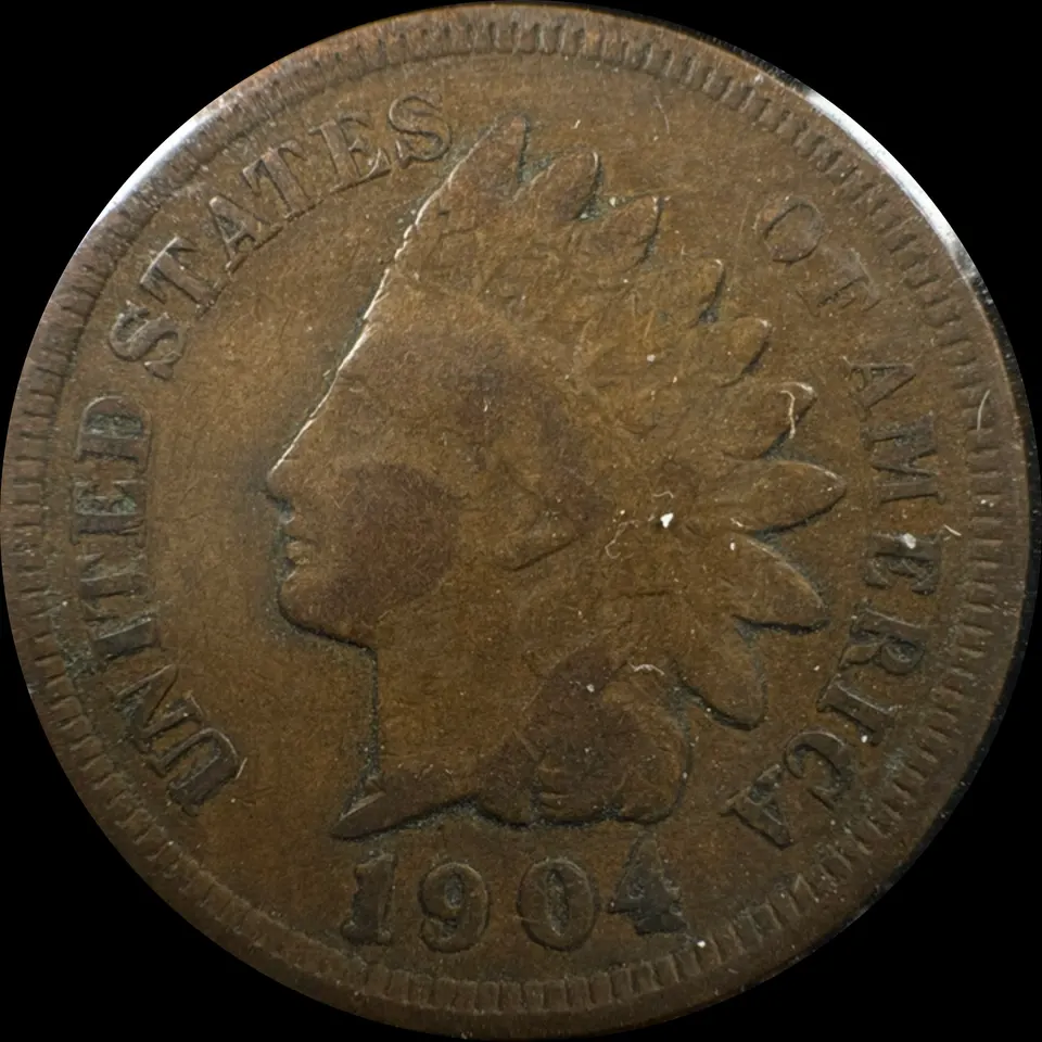 1904-P Indian Head Cent Ungraded — front