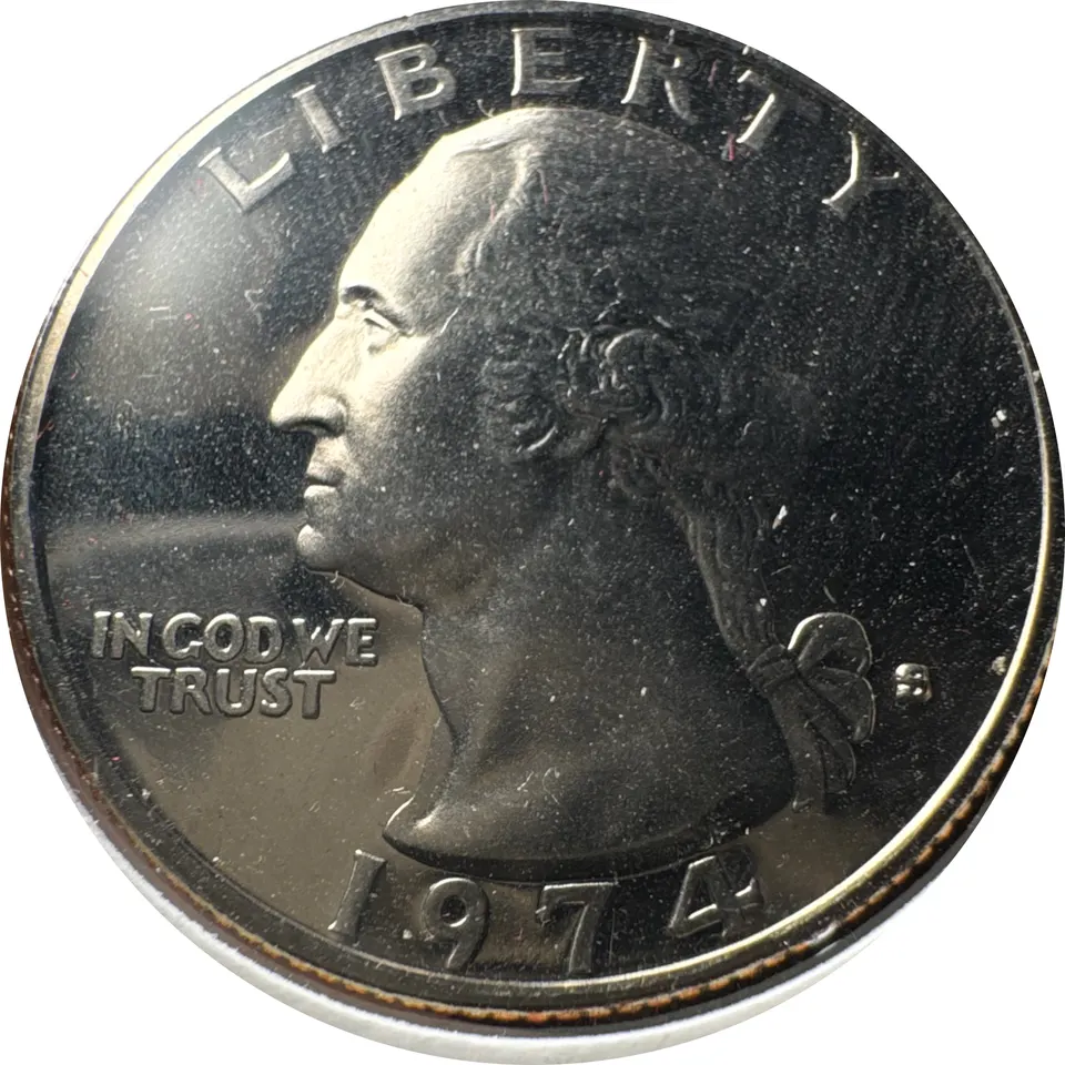 1974-S Washington Quarter Ungraded — front