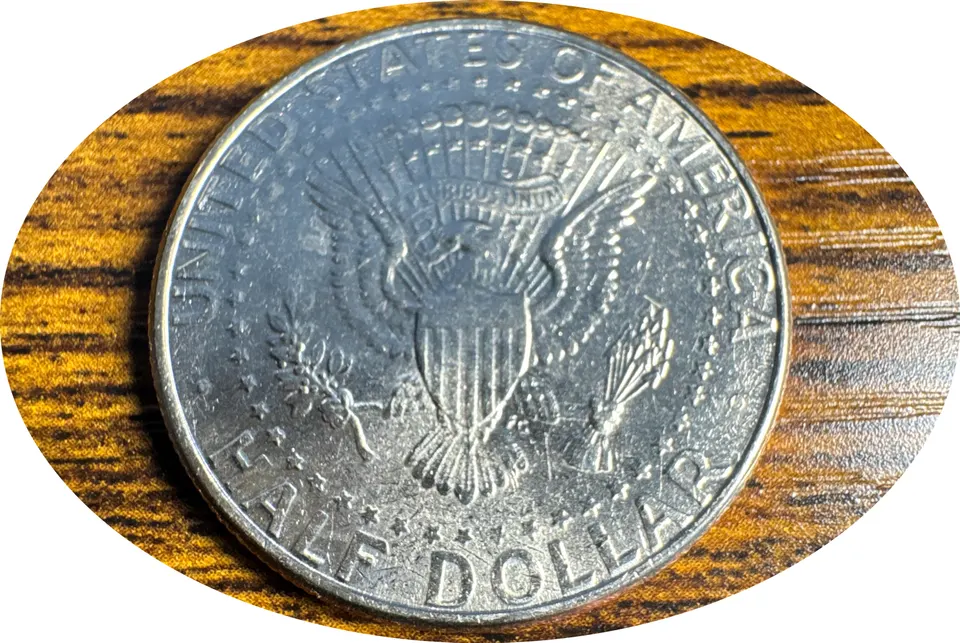 1999-P Kennedy Half Dollar Ungraded — back