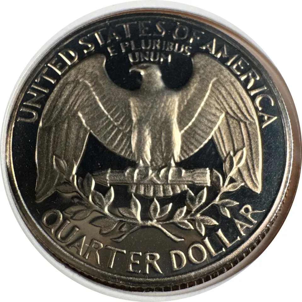 1983-S Washington Quarter Ungraded — back
