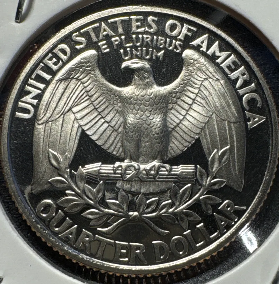 1993-S Washington Quarter Ungraded — back