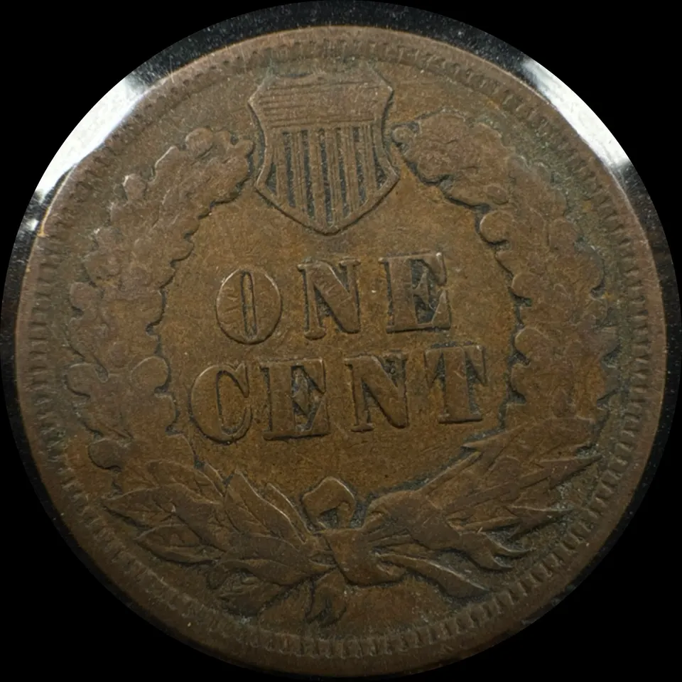 1904-P Indian Head Cent Ungraded — back