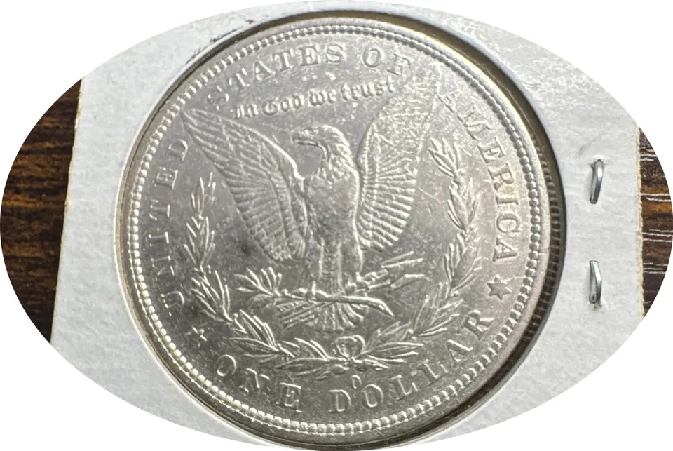 1879-O Morgan Dollar Ungraded — back