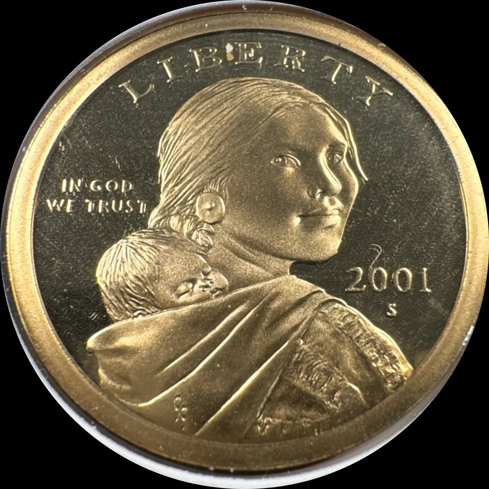 2001-S Sacagawea Dollar Ungraded — front