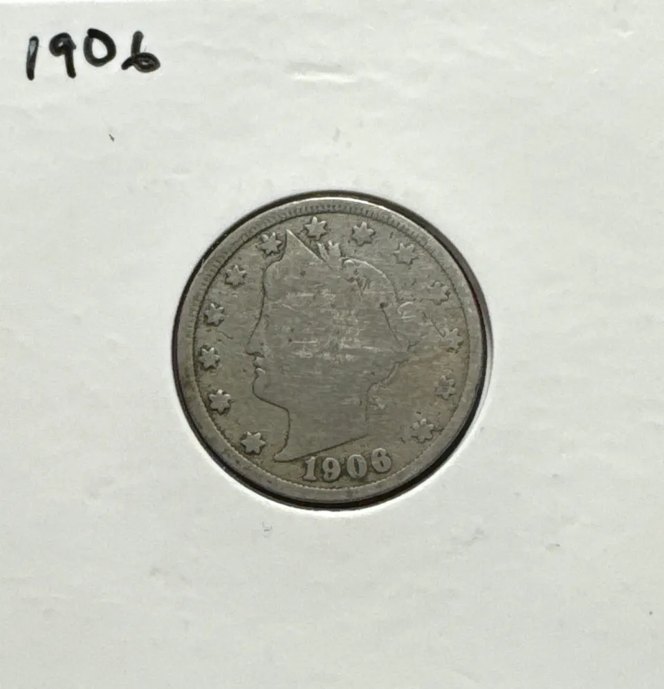 1906-P Liberty V Nickel Ungraded — front