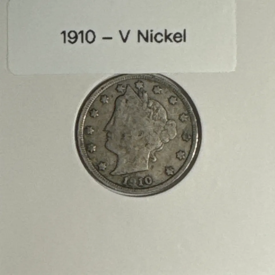 1910-P Liberty V Nickel Ungraded — front