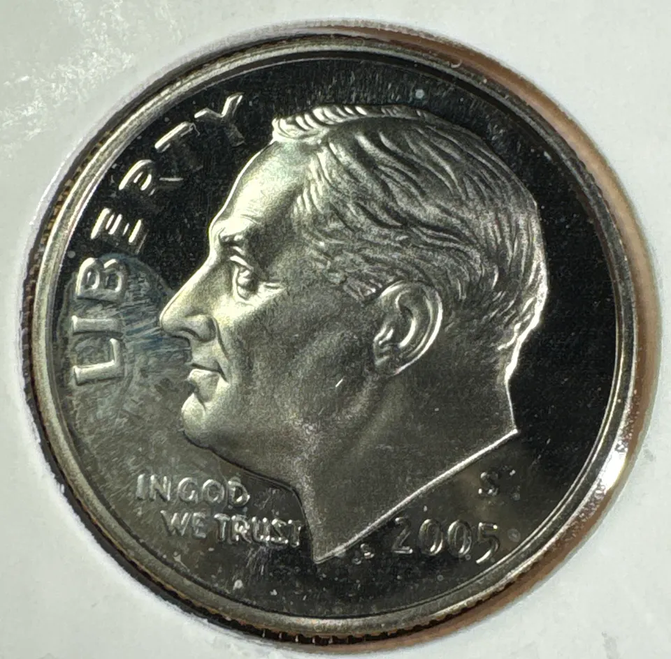 2005-S Roosevelt Dime Ungraded — front