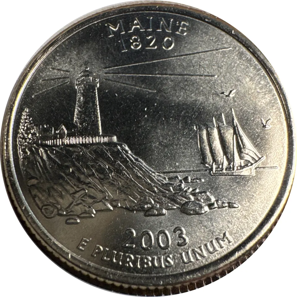 2003-D Washington Quarter Ungraded — back