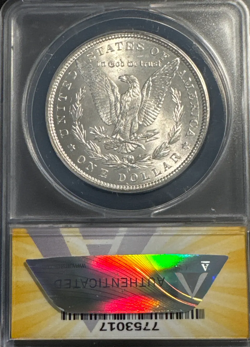 1900-O Morgan Dollar MS63 — back