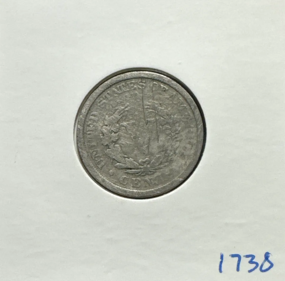 1906-P Liberty V Nickel Ungraded — back