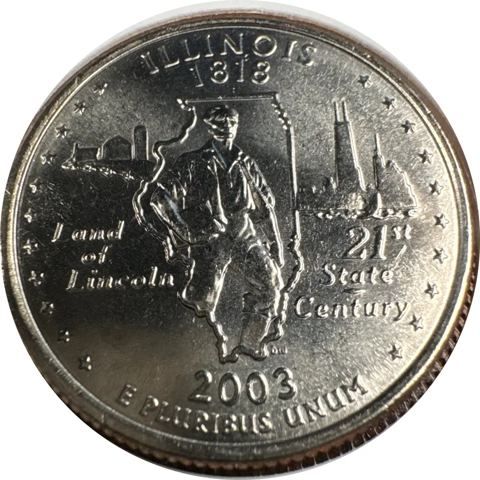 2003-D Washington Quarter Ungraded — back