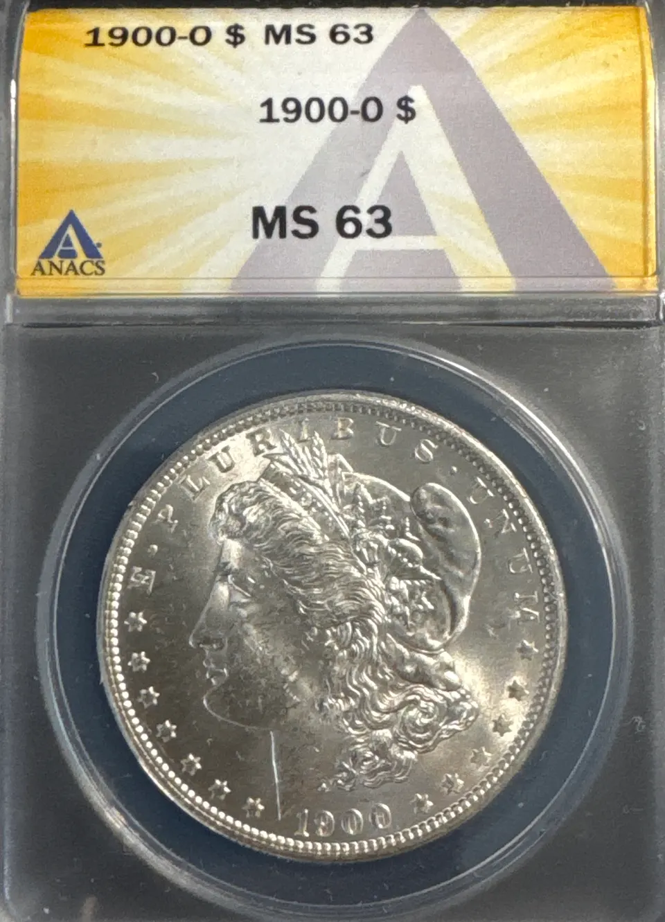 1900-O Morgan Dollar MS63 — front