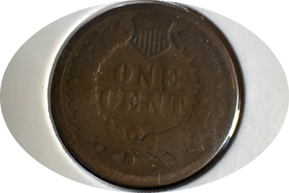 1883-P Indian Head Cent Ungraded — back