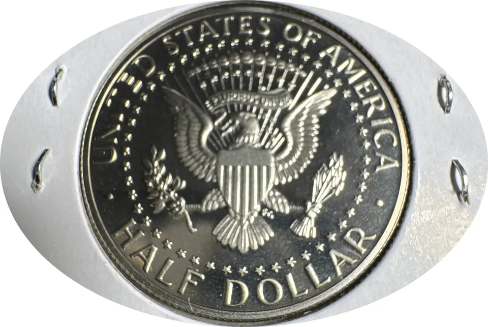 1988-S Kennedy Half Dollar Ungraded — back