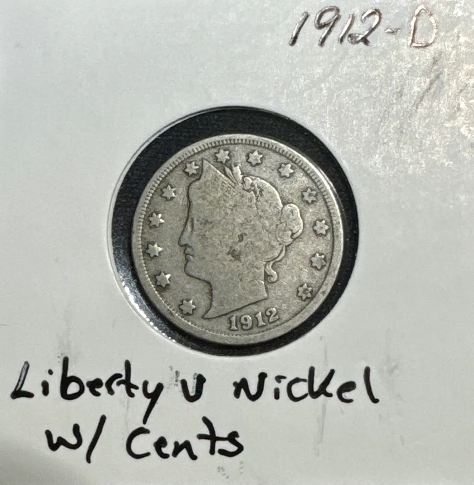 1912-D Liberty V Nickel Ungraded — front
