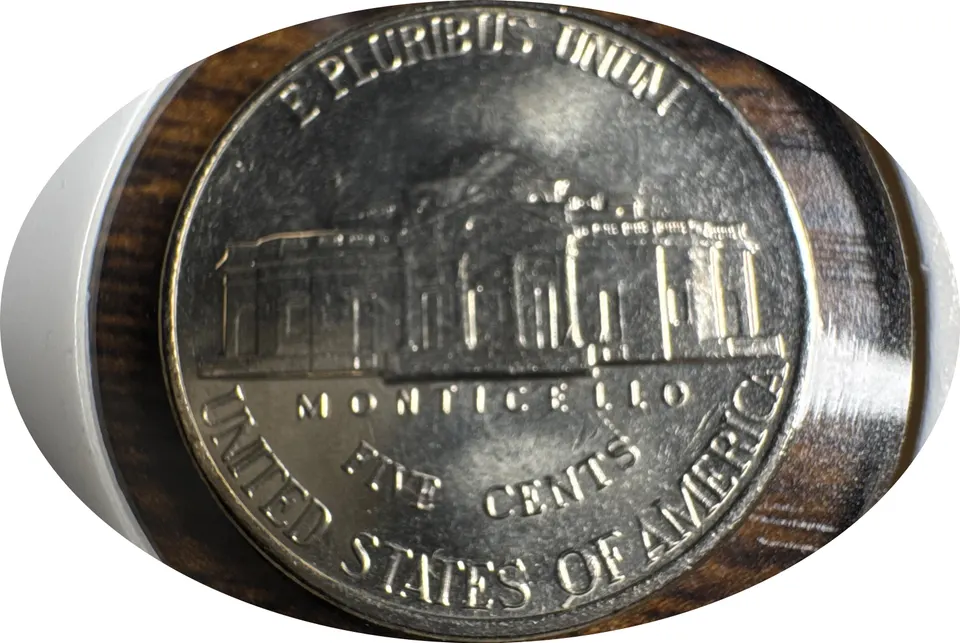 1992-D Jefferson Nickel Ungraded — back