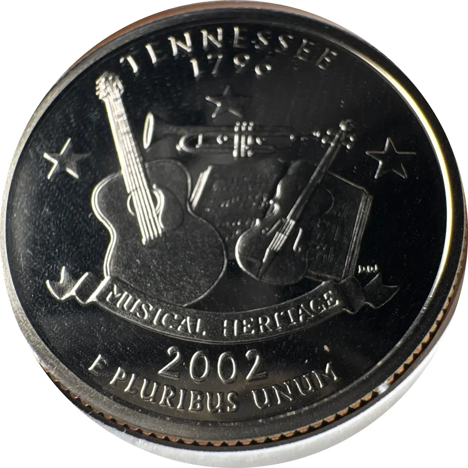 2002-S Washington Quarter Ungraded — back