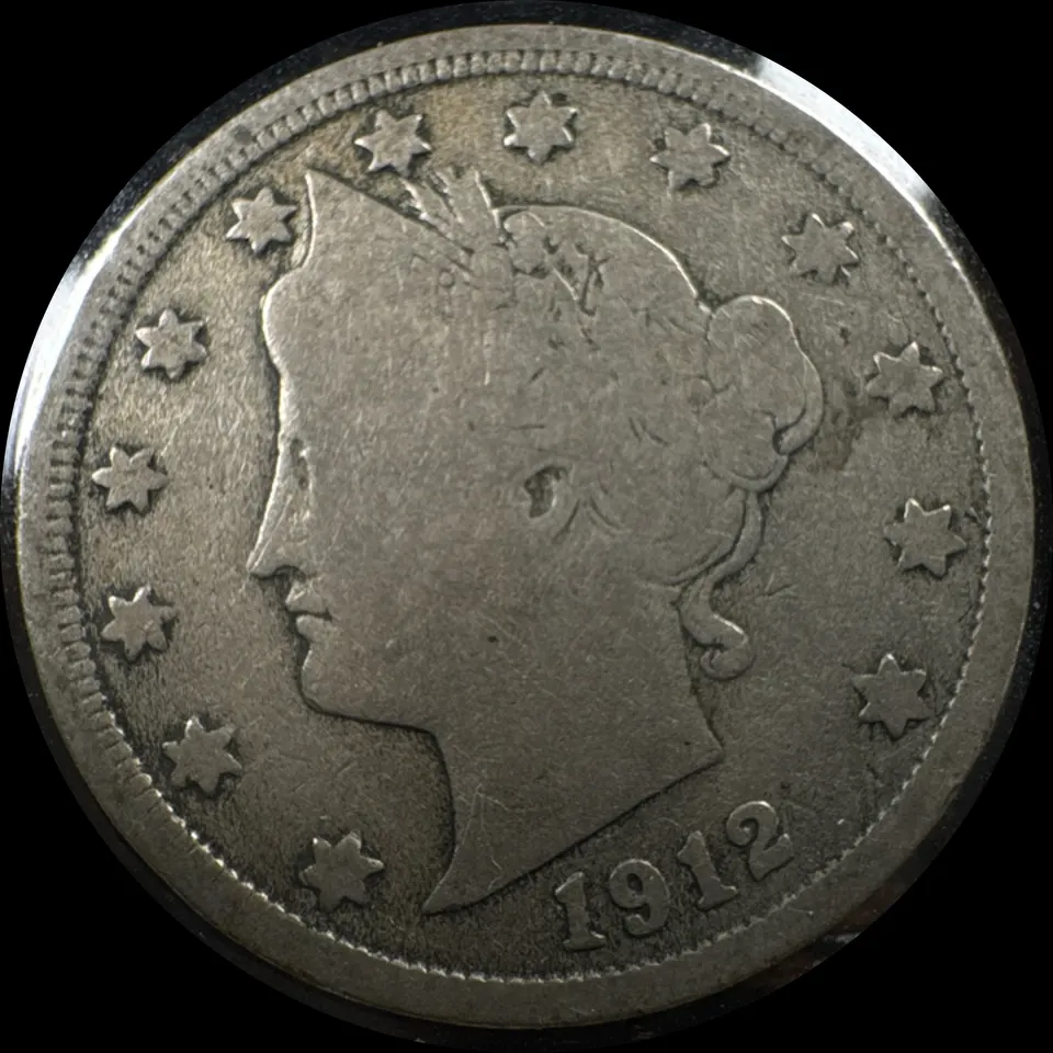 1912-P Liberty V Nickel Ungraded — front