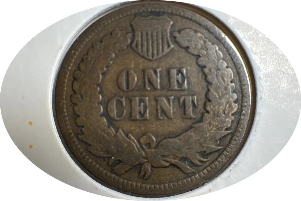 1908-P Indian Head Cent Ungraded — back